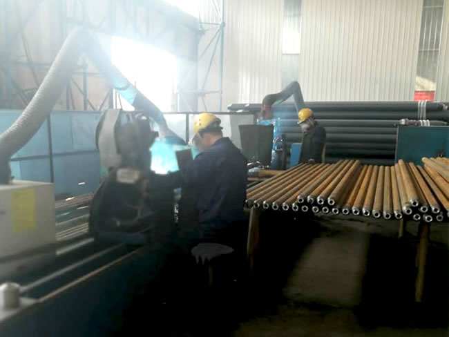 富锦网架车间制作